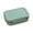 01-GreenB, variant on SHENGXINY Adult Bento Box with Fork Spoon Knife,Large Capacity Double Layer Sealed Bento Box Microwave Safe for Salad Green