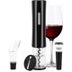 thumbnail image 1 of Electric Wine Opener Set Automatic Wine Bottle Opener Reusable Corkscrew Gift Set With Foil Cutter, Vacuum Stoppers, 4in1 Aerator And Pour, 1 of 5