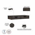 thumbnail image 3 of Bush Furniture Universal Desktop Organizer with Drawers in Dark Gray Hickory, 3 of 8
