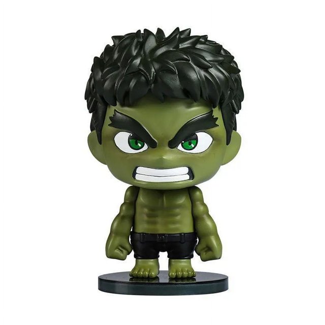 Marvel Q version of the Avengers model decoration, Capitán América, Iron Man, Spiderman, Doctor Strange, Hulk, juguete para niños, regalo xuanjing unisex
