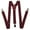 Burgundy, variant on Gravity Threads Men's Adjustable Solid Suspenders Metal Clip - Black