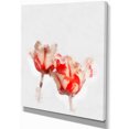 thumbnail image 2 of Colorful Watercolor Roses on White - Large Floral Canvas Artwork, 2 of 3