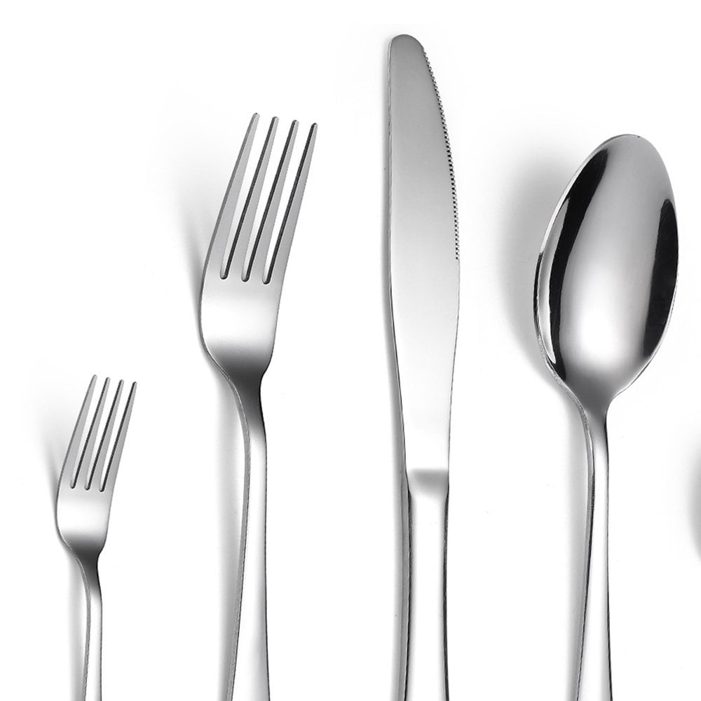 5pcs set Tableware Cutlery Dinner Set Cutlery Set Dishes Knives Forks