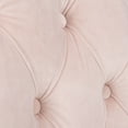 thumbnail image 4 of SAFAVIEH Harlow Glam Tufted Ring Chair with Silver Nailheads, Set of 2, Blush Pink, 4 of 15