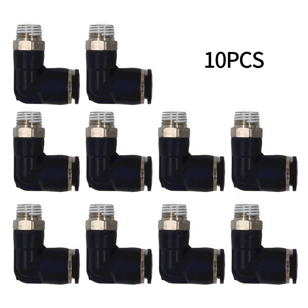 Gerich 10 Pcs 1/8 L Air Valve Fitting Connector Ranger Eagle Coats