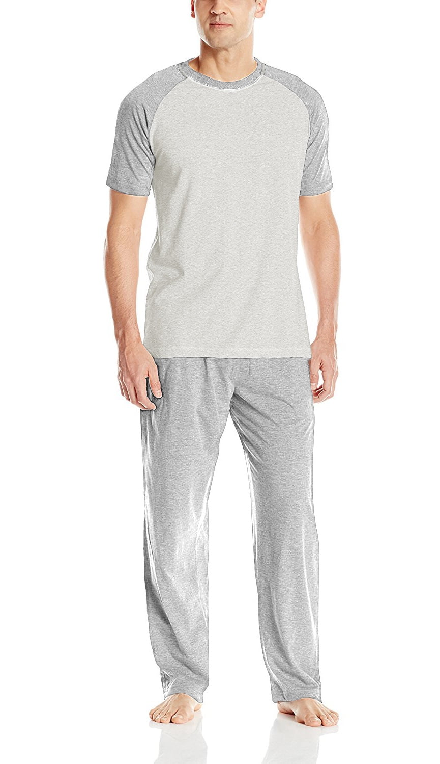 Chaps Men's Big & Tall Pajama Sleep Set Henley Shirt & Flannel Lounge Pants XLT 