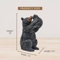 thumbnail image 2 of Bear Mom Holding Baby Figurine – Resin Wildlife Sculpture for Cabin, Lodge or Rustic Home Decor – Adorable Mother & Cub Bear Statue for Shelf, Mantel, Tabletop – Gift for Animal Lovers & Mother’s Day, 2 of 7
