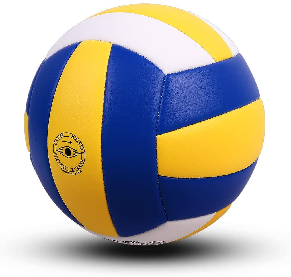 adekale Official Size 5 Volleyball,Waterproof Soft Indoor Outdoor Volleyball for Game Gym Training Beach Play 