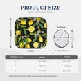 thumbnail image 3 of Haiem Lemon Fruits Flowers Leaves Car Windshield Sun Shade (2 Pieces) Foldable Windshield Sun Shade Car Accessories for Truck SUV Pickup-Small, 3 of 7