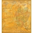 thumbnail image 2 of Smith 12x13 Gold Ornate Wood Framed with Double Matting Museum Art Print Titled - Boston, Charlestown, Cambridge Massachusetts, 2 of 4