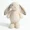 White, variant on Cute Rabbit Plush Toy, Floral Lop-Eared Bunny Plush Doll, Soft Huggable Stuffed Animal for Children, Birthday Gift, Home Decoration, Soft Cuddly Gift
