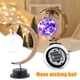 thumbnail image 5 of Moon Lunar LED Night Lamp & Stand Romantic Soft Vintage Light (Púrpura), 5 of 8