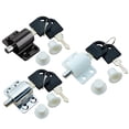thumbnail image 4 of Verrou de Porte Coulissante en Alliage d'Aluminium Protection Enfant avec Clé, 4 of 9