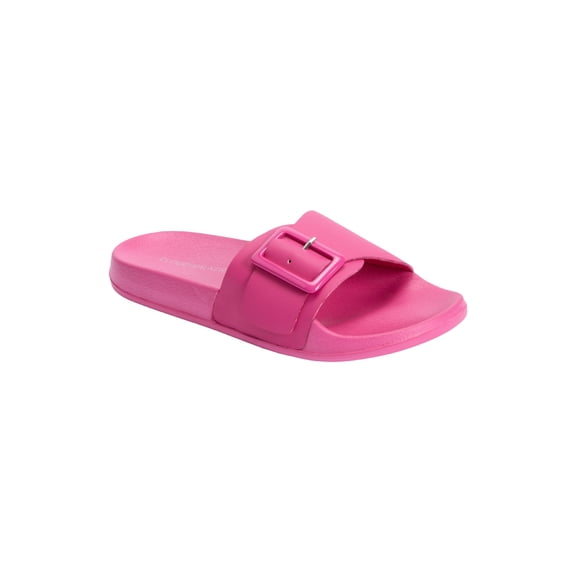 Comfortview Women's The Eva Slip On Slide Sandal