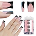 thumbnail image 1 of Nail Tips NOVO OVO Halloween Black French Tip Duck x240, 1 of 7