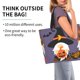 thumbnail image 2 of Disketp Halloween Gnomes Bolsa Tote Estampada para Mujer, Bolso de Hombro y de Mano para Compras y Viajes, 2 of 8
