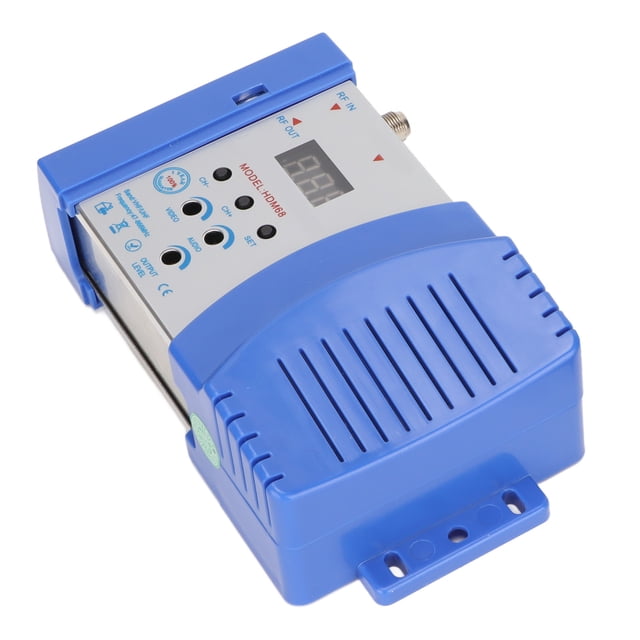RF Modulator, Portable Plug and Play HD Multimedia Interface to RF Modulator, Adjustable Output Level, Easy to Carry with VHF UHF Frequency Range