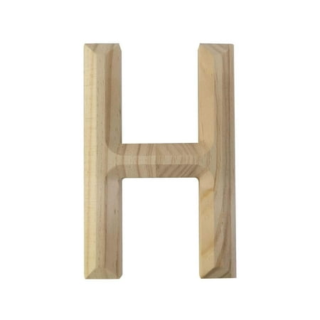 UPC: 0195158461916 | 8  Beveled Wood Letter by Make Market®