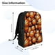 thumbnail image 4 of Balery Vintage Basketball Mochila - Mochila Estilosa y Duradera para Laptop de 15 Pulgadas con Tela Oxford Impermeable, 4 of 8