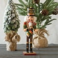 thumbnail image 2 of Kmbangi Traditional Wooden Nutcracker Christmas Soldier with Uniform, 2 of 5