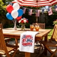 thumbnail image 6 of huayou 4th of July Patriotic Theme Towel, 15.8x23.6 Inch Red White Blue Prints Towel, Soft Quick Dry Towel for Party, Bathroom, Kitchen, 6 of 6