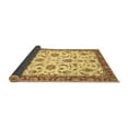 thumbnail image 2 of Ahgly Company Indoor Square Oriental Brown Traditional Area Rugs, 7' Square, 2 of 4