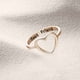 thumbnail image 3 of Anillos para mujer, regalos para mujer, moda para damas, letras, corazón, joyería de moda, anillo para damas, 3 of 5
