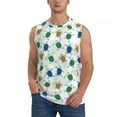 thumbnail image 2 of Picia Cute Turtle mens Cotton Tank Undershirts , Moisture-wicking Ribbed Tanks, Lightweight Cotton Tank Undershirts-Small, 2 of 8