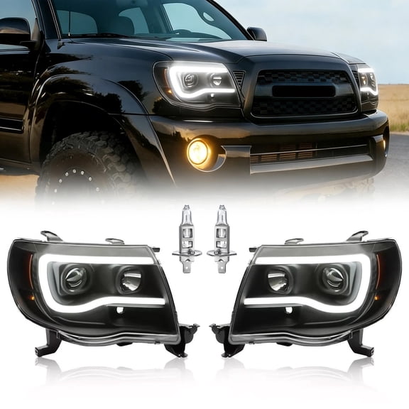 For Toyota Tacoma 2005 2006-2011 Left&Right LED Headlights Headlamp Assembly DOT
