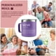 thumbnail image 4 of Taza LEIOH Mimi de acero inoxidable morado de 14 onzas, 4 of 5