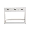thumbnail image 3 of Baxton Studio Garvey French Provincial White Finished Wood 3-Drawer Entryway Console Table, 3 of 5