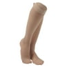 Venosan 6203125-XL-BLACK 20-30mmHg Women's Sheer Stocking Knee Length Closed Toe, Black / X-Large