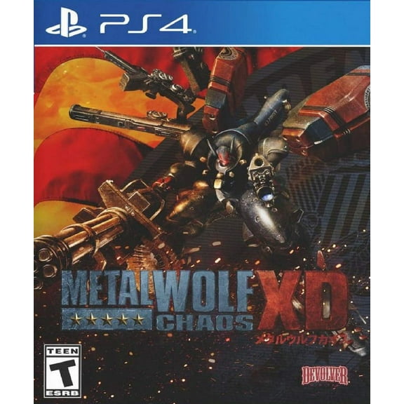 Restored Metal Wolf Chaos XD (Sony Playstation 4, 2019) Shooter Game (Refurbished)