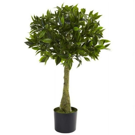3 ft. Bay Leaf Topiary UV Resistant - Indoor-Outdoor
