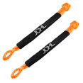 thumbnail image 3 of JCHL Soft Shackle Synthetic Road Recovery Rope 1/2' X 23 Inch 56000LBS Breaking Strength Tow Shackles for Sailing SUV Off Road Towing ATV Recovery 2 Pack, 3 of 9
