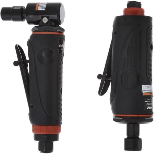 Astro Pneumatic 222 ONYX 2pc Die Grinder Kit w/ 1/4" 90 Angle Die Grinder