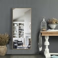 thumbnail image 2 of NeuType Full Length Mirror Floor Rectangle Gold 43"x16", 2 of 9
