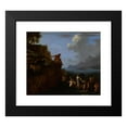 thumbnail image 2 of Herman van Swanevelt 17x15 Black Modern Framed Museum Art Print Titled - Polyphemus&nbsp;And&nbsp;Galatea (1642), 2 of 5