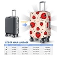 thumbnail image 6 of Vsdgher Red Ladybug Print Luggage Cover Washable Suitcase Cover Protector Anti-scratch Suitcase cover Fits 18-32 Inch Luggage, 6 of 8