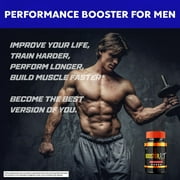 Booster XT for Men Advanced Formula Supplement with Premium Ingredients 60 Capsules