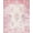 Pink Purple Cream, Pattern 1, variant on ODIKA Pink Vintage Scrolling Botanical Border Distressed Scroll Boho Pet Friendly & Kids Safe for Bedroom, Bedside, Nursery