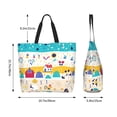 thumbnail image 5 of Kdxio Funny Farm Casual Tote Bags Women Big Capacity Shoulder Bag for Women Travel Shoulder Bags Handbags, 5 of 8
