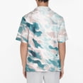 thumbnail image 4 of Yiaimeir Men's Casual T-Shirt Short-Sleeved V-Neck Printed Front Pocket Top, 4 of 5