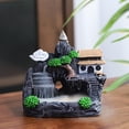 thumbnail image 5 of KRONDO Backflow Incense Burner, Ceramic Ceramic Backflow Incense Holder Fountain Burner, Zen Decoration for Sandalwood Interior Bedroom Aromatherapy Home Decoration, 5 of 9