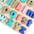 thumbnail image 3 of Colorful Wooden Developmental Early Learning Activity Party Lower Case Letters, 3 of 5