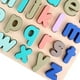 thumbnail image 3 of Bloques de rompecabezas para jugar, material didáctico educativo Montessori sensorial Letras minusculas, 3 of 5