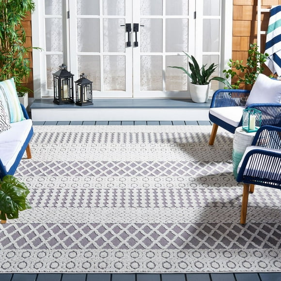 SAFAVIEH Cabana Elouise Geometric Indoor/Outdoor Area Rug