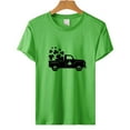 thumbnail image 4 of QIPOPIQ T-Shirts à Manches Courtes pour Femmes à Col Rond St. Patrick's Day T-Shirts Hauts Shamrock T-Shirt Chemise Verte Tunique St Patricks Day Chemises Tee T-Shirt Noël Fêtes Chemises T-Shirts Graphiques Aubaines, 4 of 4