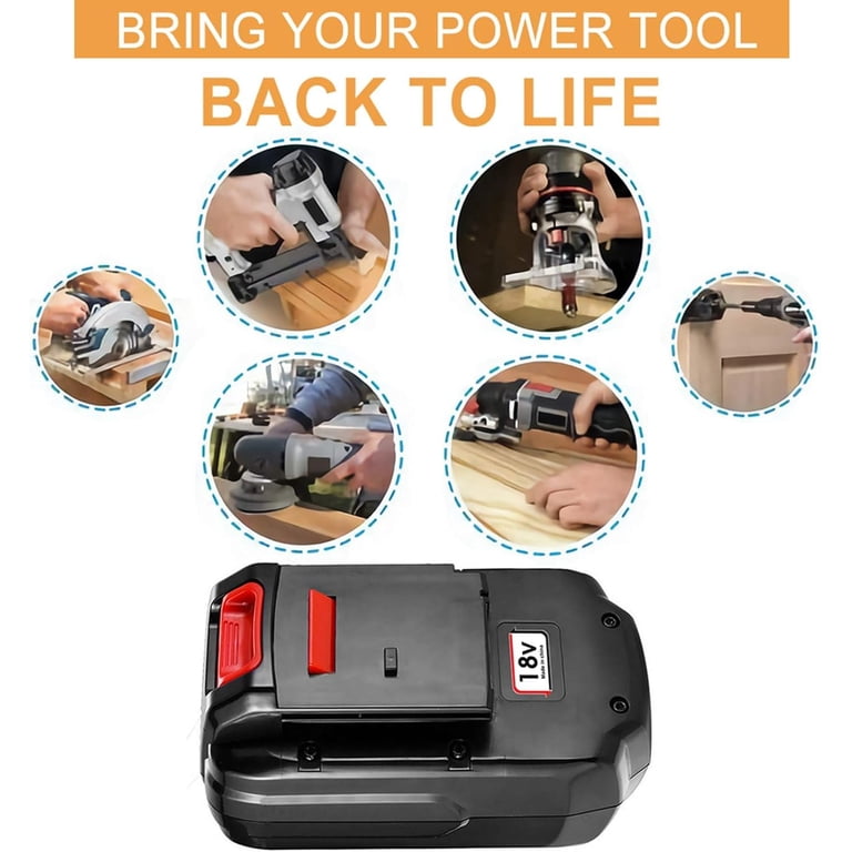 2-Pack PC18B 18V 4.5Ah NiMH Battery For Porter Cable Tools – Fits Drill, Saw, And More