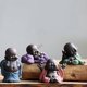 thumbnail image 2 of SUPVOX Laughing Buddha Statue Monk Figurine Baby Crafts Dolls Maitreya Feng Shui Ornaments Gift Sky-blue, 2 of 5